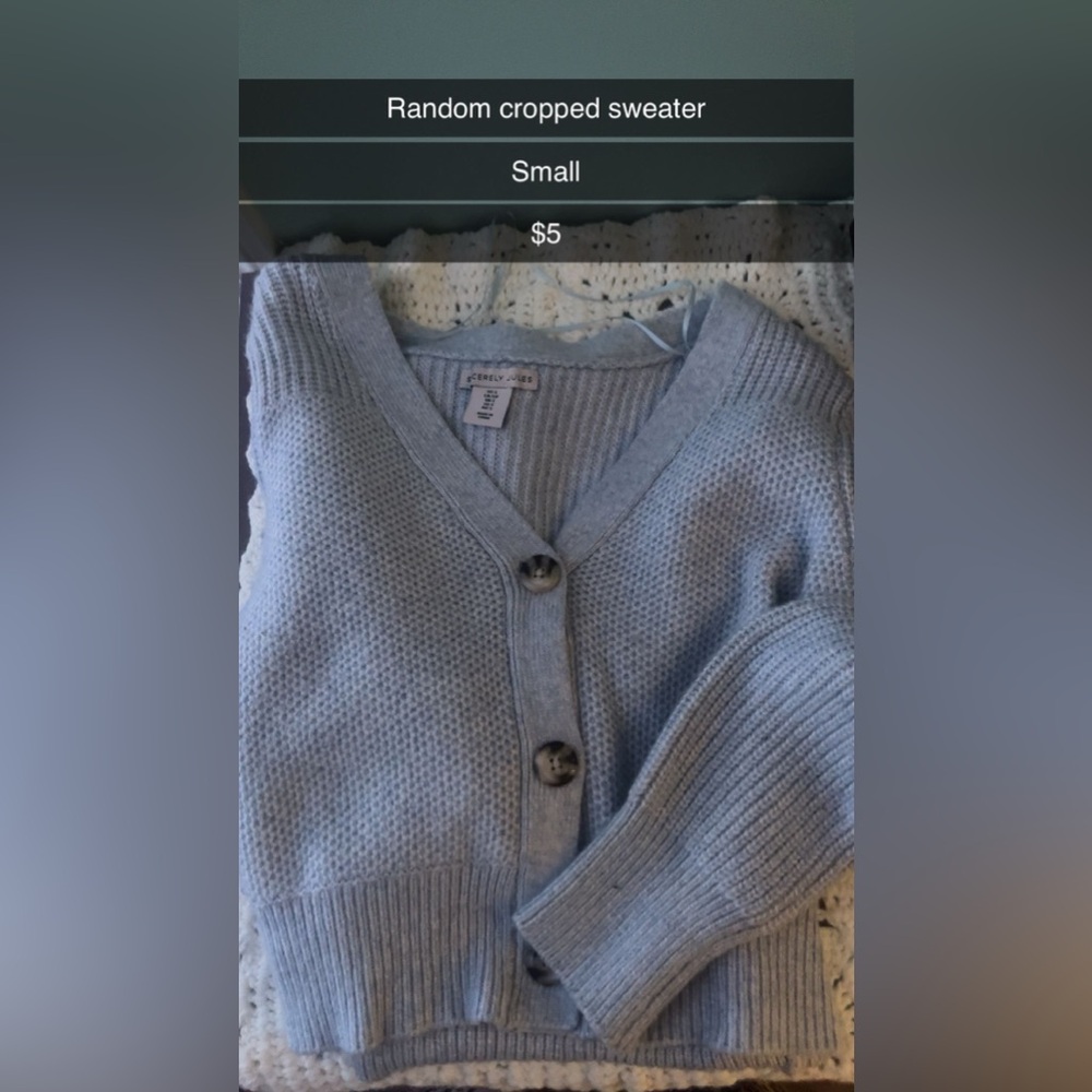 No brand sweater